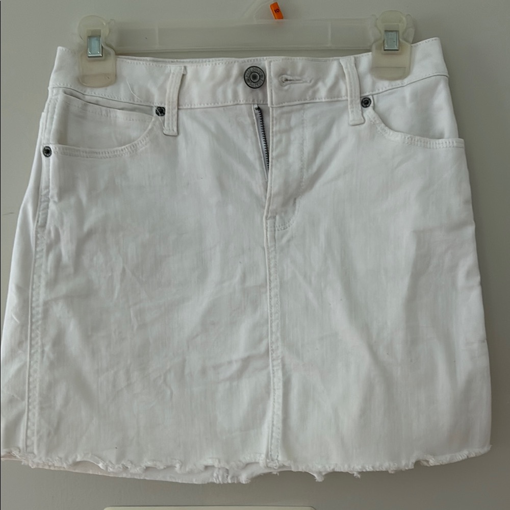 Mudd Cream Mini Pencil Skirt Casual Resort Wear